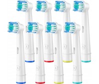 8pcs Clean Brush Heads for Oral B